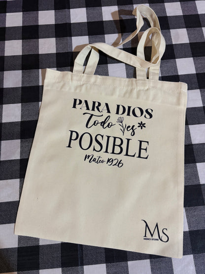 Bolsa de Manta "Tote Bag"