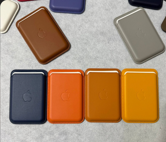 Tarjetero Cartera Piel Pu Magsafe Para iPhone