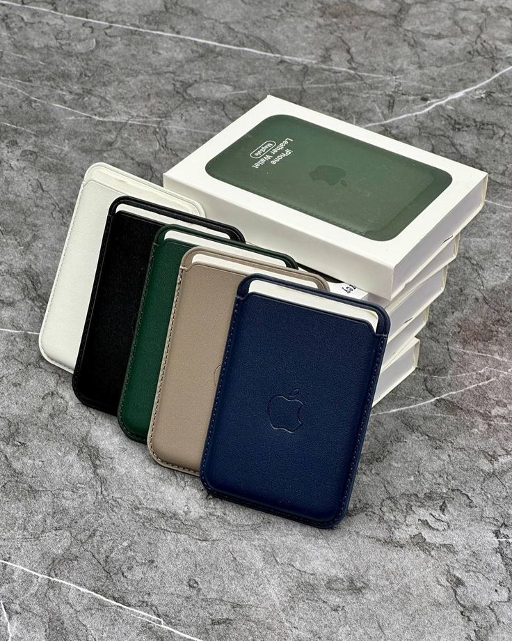 Tarjetero Cartera Piel Pu Magsafe Para iPhone